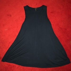 Navy Blue Mini Dress